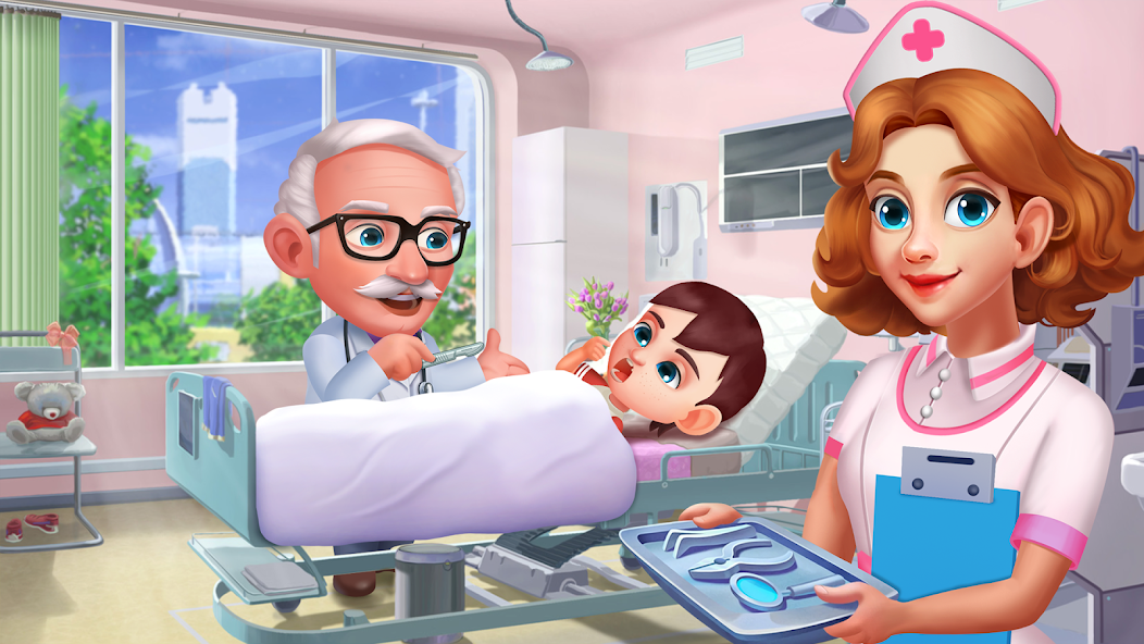 Doctor Clinic - Hospital Games 1.0.4 APK + Mod (Unlimited money) إلى عن على ذكري المظهر