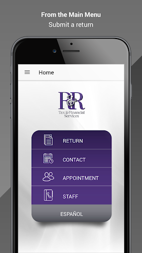 Android application R&R Tax & Financial Services screenshort