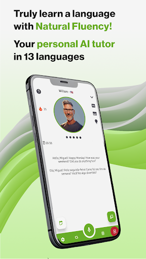Fluency: AI Language Learning Screenshot 1 - AppWisp.com