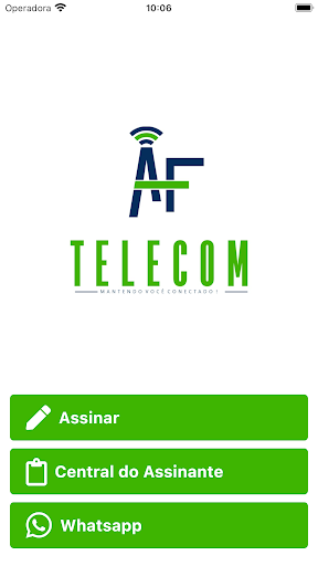 Android application AF Telecom screenshort