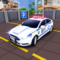 Advance Police Car Parking Game 3D  Spooky Stunt