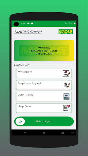 MACAS Sarthi Screen 3