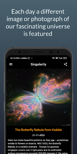 Android application Singularity - Space Shots screenshort