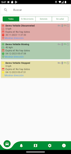 Ceragric Databas GPS Screen 2
