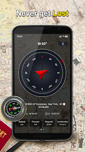 Compass Orient: GPS Compass 1.1.1 APK screenshots 2