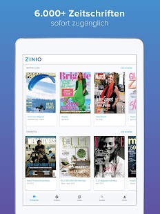ZINIO - Digitale Zeitschriften स्क्रीनशॉट