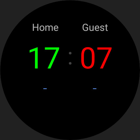 Badminton Counter Screen 2