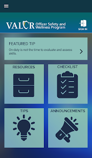 Visualização do aplicativo