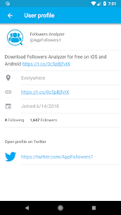 Followers Analyzer for Twitter Mod Apk Download 4