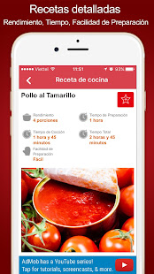 Cooking Recipe - Recetas de Cocina Amu00e9rica Latina 1.0.8 APK screenshots 2