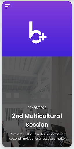 Android application B+ App screenshort