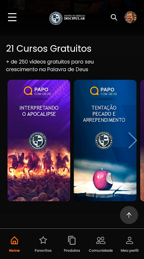 Android application Instituto Bíblico Discipular screenshort