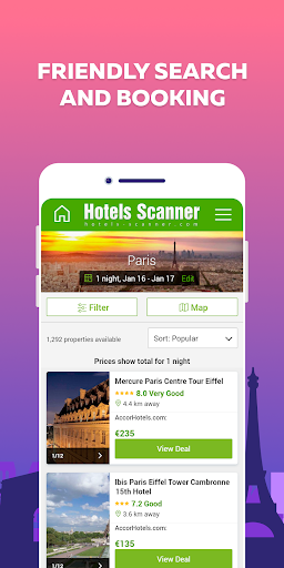Hotels Scanner Screen 2