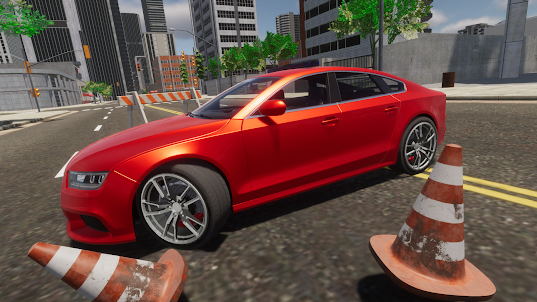 Online Audi Car Driving Game