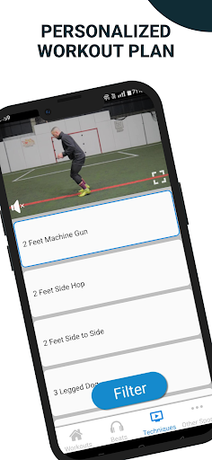 Screenshot of Football - Speed & Agility