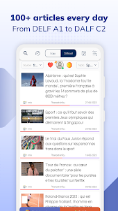 Todaii: Learn French by news