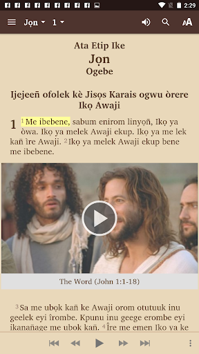 Android application Obolo - Catholic Bible screenshort