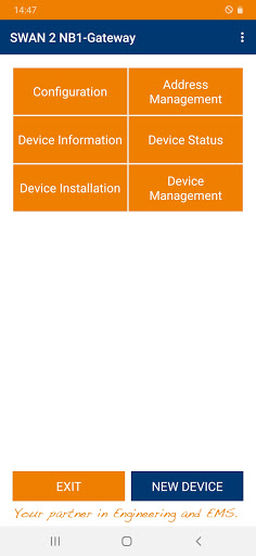 NFC Configurator Screen 2