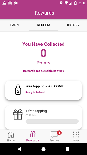 JT Boba House Rewards Screen 2