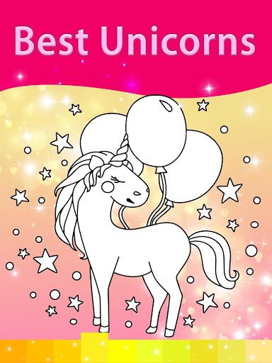 Unicorn Coloring Pages with Animation Effects screenshots 11