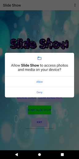Android application Location_SlideShow screenshort