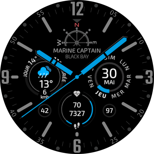 Marine Captain Watch Face Télécharger sur Windows