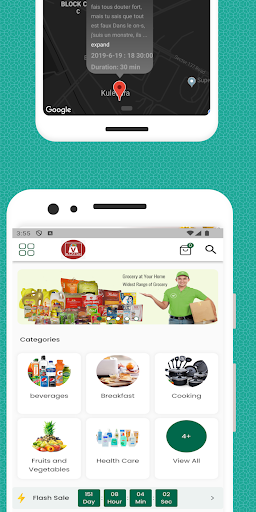 Android application V bazzar screenshort