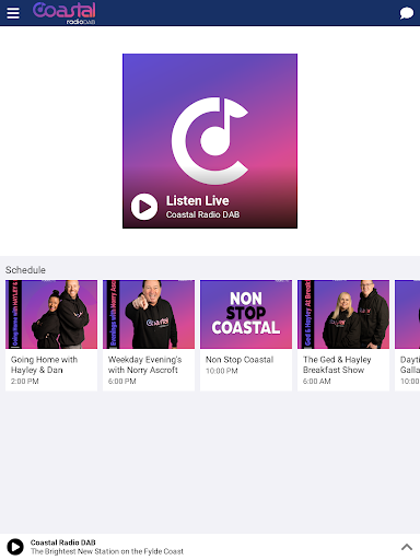 Coastal Radio Screen 3