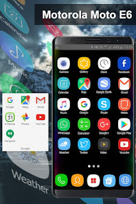 Captura de Pantalla 6 launcher Theme For Motorola Mo android