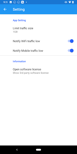 Traffics Monitor Screen 3