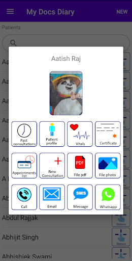 Doctors Diary / Manage Clinic Screen 3