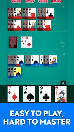 Game screenshot Rummy 500 - Card Game apk download