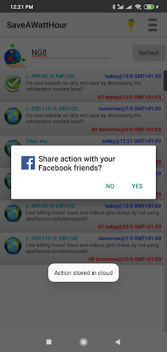 SaveAWattHour Screen 3