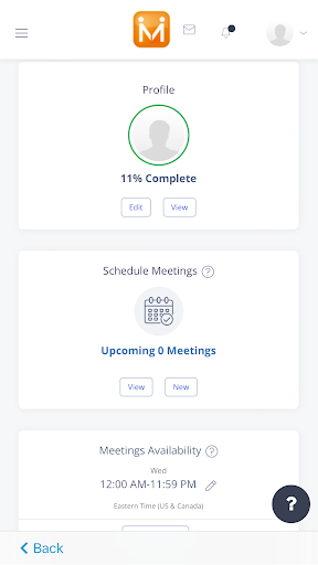 Android application MentorCity App screenshort