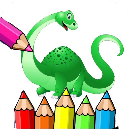 dinossauro animado colorir