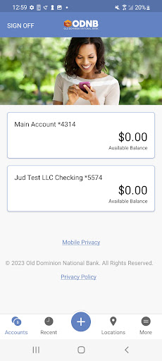 ODNB Business Mobile Screen 3