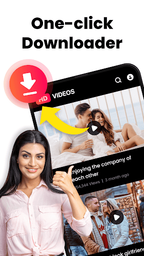 HD Video player & Downloader Screen 2
