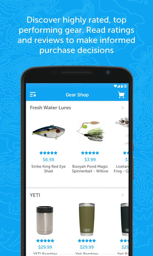 Android application FishWise: The Fishing App screenshort