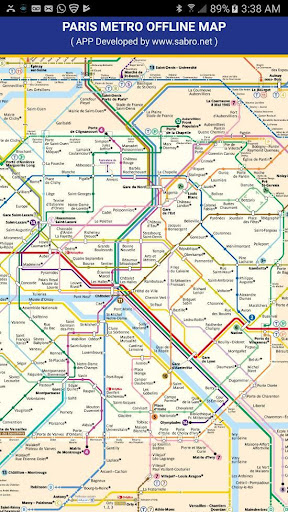 Paris Metro Map Offline