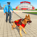 Cover Image of Download Police Dog Football Stadium Crime Chase Game 0.1 APK