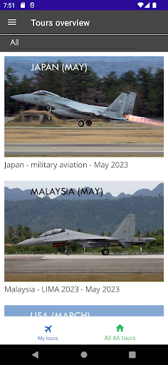 Android application 4Aviation Wingman screenshort