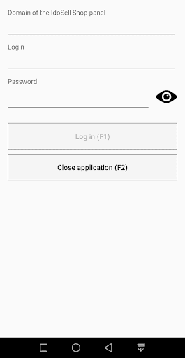 Android application IdoSell Scanner screenshort