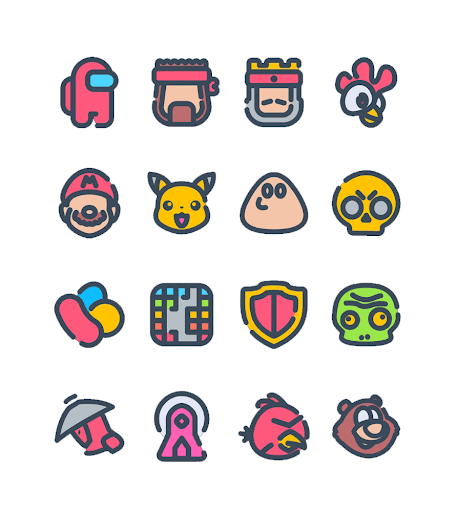 Screenshot of Cartoon - Icon Pack