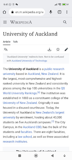 University New Zealand