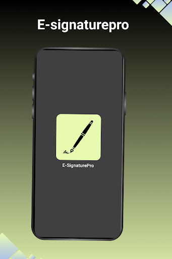 Android application E-SignaturePro screenshort