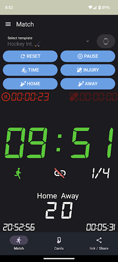 Android application Whistle screenshort