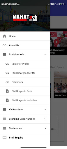 Mahatech Industrial Exhibition Screen 2