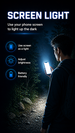 Flashlight: Torch, SOS, Morse screenshot 5