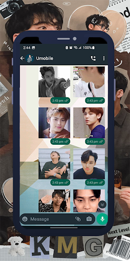 Android application Mingyu Animated WASticker screenshort