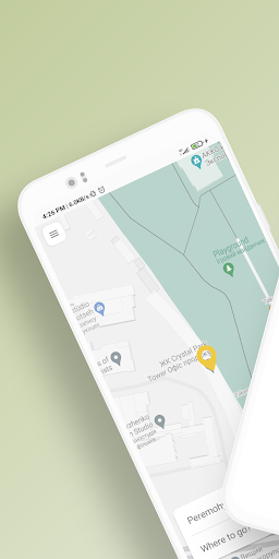 Android application Taxi Scanner - taxi ordering screenshort